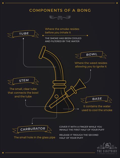 How Does A Bong Work? Fundamentals Explained In Detail - The Sanctuary