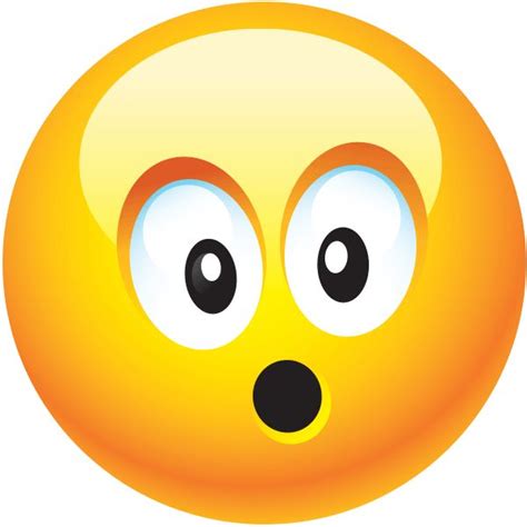 Surprised Smiley Face - ClipArt Best