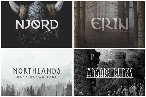 23 Viking Fonts To Add a Traditional Scandinavian Touch To Your ...