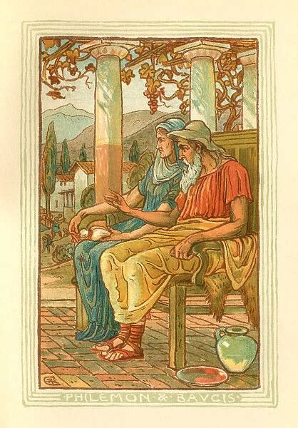 Philemon and Baucis Greek mythology (Photos Framed, Prints, Puzzles ...