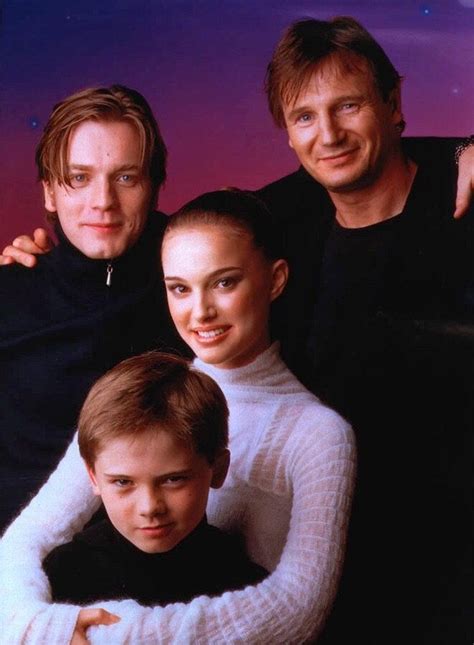 Cast photo for star wars episode 1 the phantom menace released 20 years ...