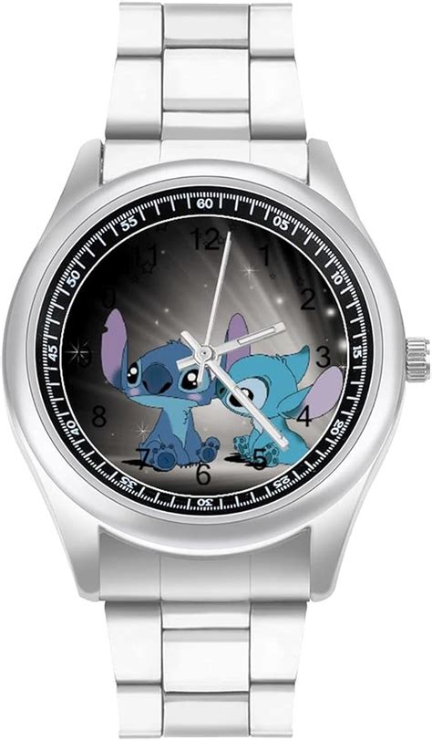 Lilo Stitch Watch Simple Atmosphere Fashion and Beautiful Casual Sports Style Business Steel ...