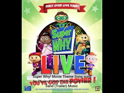 Super Why! Movie Trailer 2017 Musicals - YouTube