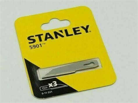 Stanley Tools STA111221 5901 Knife Blades Straight Pack of 50 for sale online | eBay