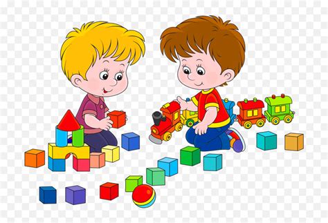 Kids Sharing Toys Png U0026 Free Toyspng - Fine Motor Skills Clipart,Toys Clipart Png - free ...