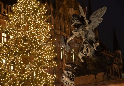 Munich at Christmas Time. Germany Stock Image - Image of lights, cosy ...