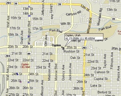 Ogden, Utah Map 3