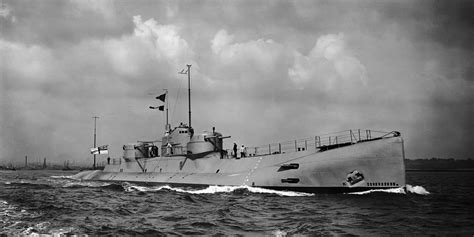 The newly-commissioned Royal Navy submarine 'HMS X1' leaves Chatham Dockyard in Kent, 12th ...