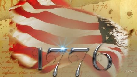 1776 American Flag Wallpaper