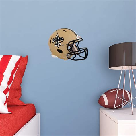 Small New Orleans Saints Helmet - Teammate Decal | Shop Fathead® for New Orleans Saints Graphics