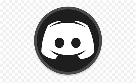 Discord Icon Template - Black And White Discord Logo Png,Discord Icon ...