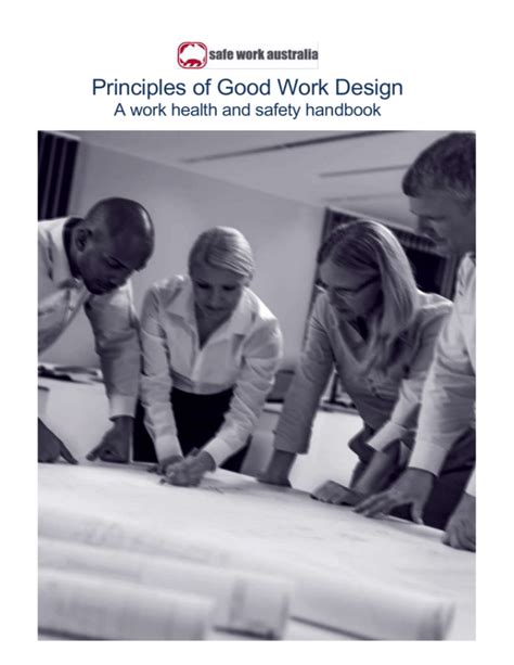 Principles of good work design handbook