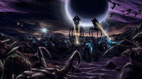 Starcraft 2 Protoss HD Wallpapers - Wallpaper Cave