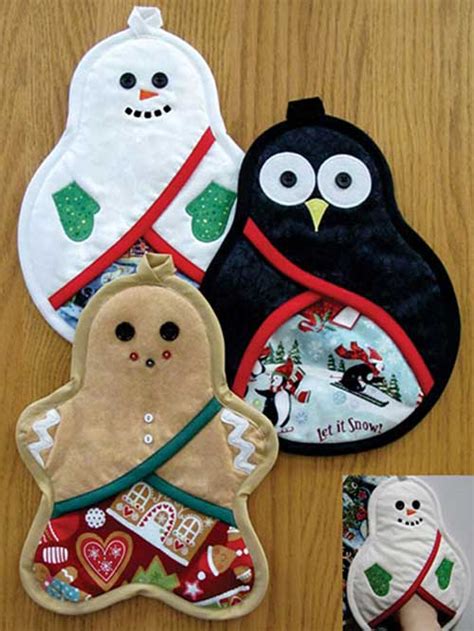 Sew These Festive Potholders for the Holidays - Quilting Digest