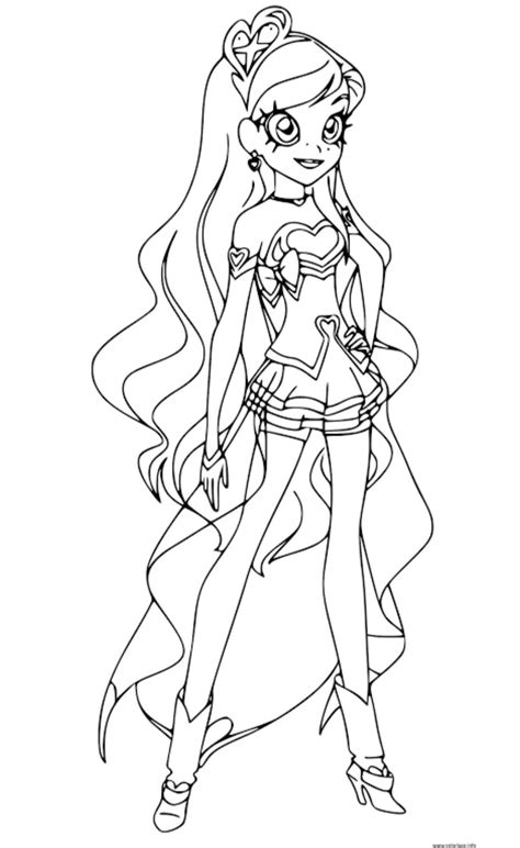 Lolirock Colouring Pages - teachcreativa.com