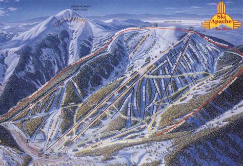 Ski Apache Trail Map | OnTheSnow