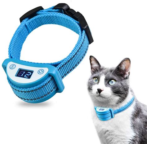 Cat Shock Collar Automatic Meowing Preventer Trainer - Orbisify.com