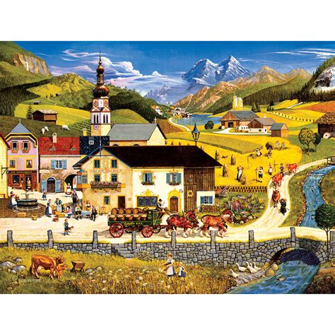 Austria 500 Piece Jigsaw Puzzle | Spilsbury