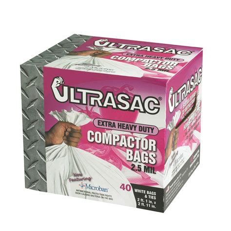 Ultrasac 15 gal. Compactor Bags (40 Count)-HMD 771228 - The Home Depot