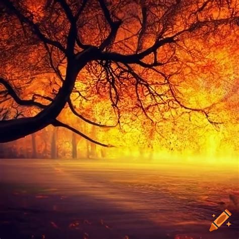 Captivating image of natural beauty and light