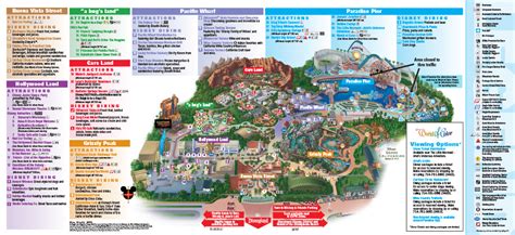 DISNEY CALIFORNIA ADVENTURE® Map - Park Place Inn Mini Suites