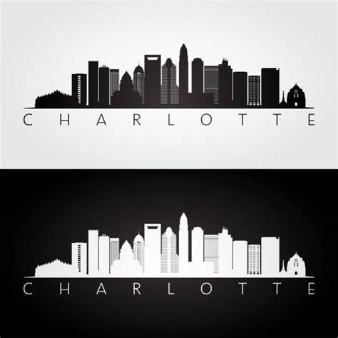 Charlotte Skyline Illustrations, Royalty-Free Vector Graphics & Clip Art - iStock