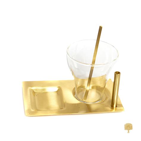 Treat Time - Milk Tea Gold - Set of 6| Zarina Tableware