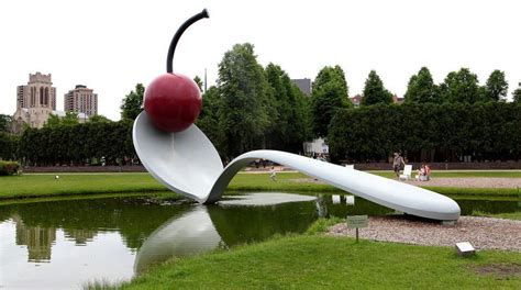 Spoonbridge and Cherry, Claes Oldenburg and Coosje van Bruggen ...