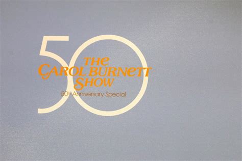 LOS ANGELES, OCT 4 - 50th Anniversary Special of The Carol Burnett Show Emblem at the Carol ...