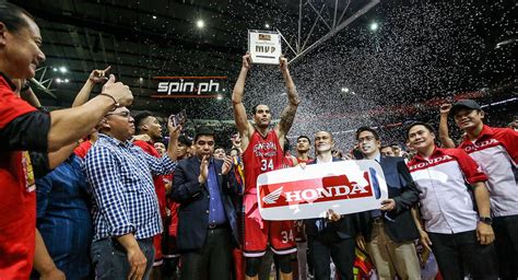 Christian Standhardinger wins first PBA Finals MVP award