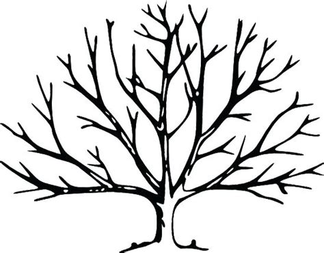 Leafless Tree Silhouette at GetDrawings | Free download