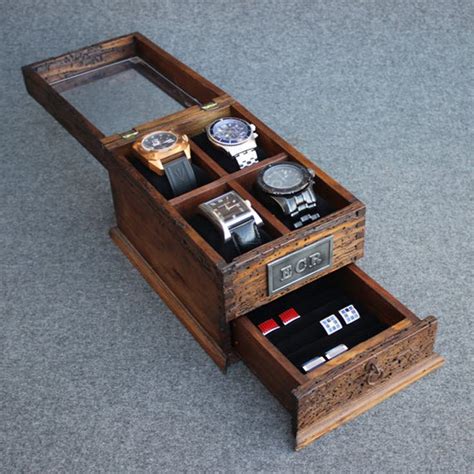 25 Beautiful Watch Holders | Zen Merchandiser | Wood watch box, Mens watch box, Watch holder