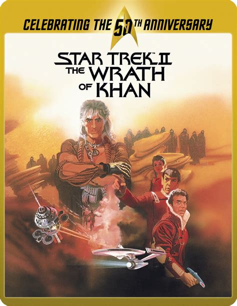 Star Trek 2 - The Wrath Of Khan Director's Cut (Limited Edition 50th Anniversary Steelbook) Blu ...