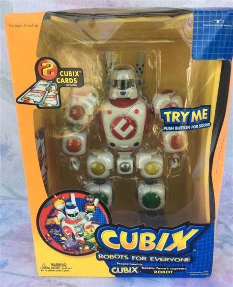 Cubix Robots For Everyone Action Figure Trendmasters 2001 | #1927675736