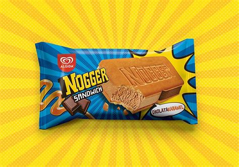 Algida Nogger Packaging on Behance | Nogger, Ice cream design, Ice cream