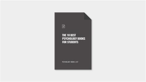 The 10 Best Psychology Books For Students For a Successful Career - Durmonski.com