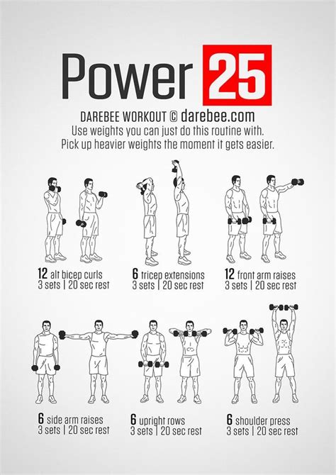 DAREBEE on Twitter | Dumbell workout, Dumbbell workout, Bodyweight workout