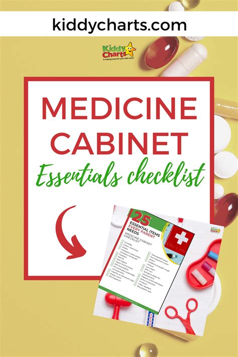 Medicine cabinet checklist: 25 essential items every parent needs