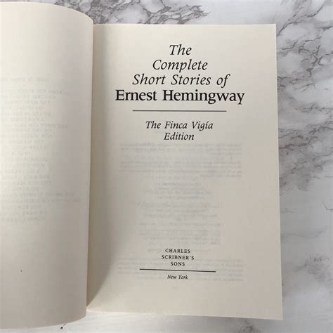 The Complete Short Stories of Ernest Hemingway