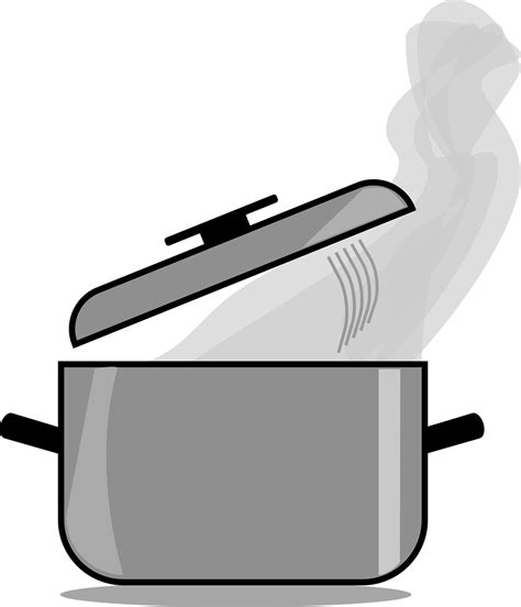 Download Cooking Pot, Dishes, Kitchen Utensils. Royalty-Free Vector Graphic - Pixabay