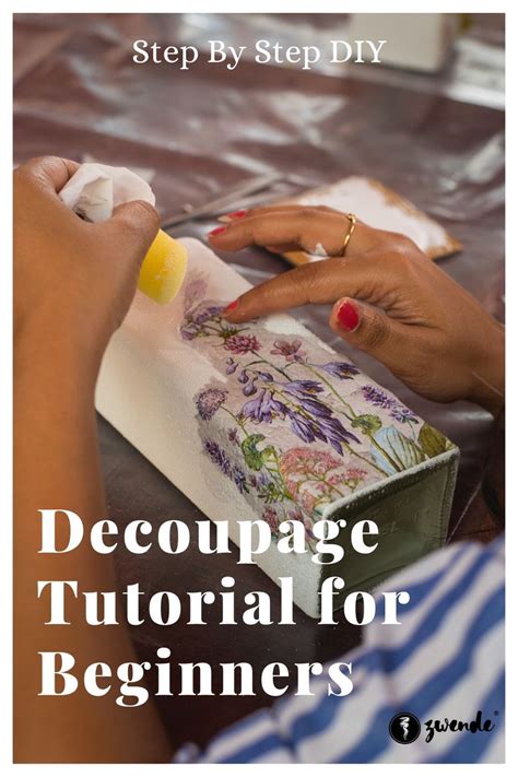 Decoupage Tutorialo For Beginners in 2020 | Decoupage tutorial ...