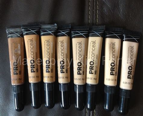 LA Girl Pro Concealer Swatches