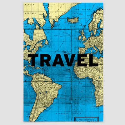 Poster - World Map - Travel
