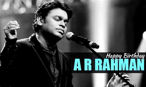 Happy Birthday, AR Rahman!