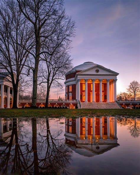 UVA Rotunda Reflections Picture Photo University of | Etsy