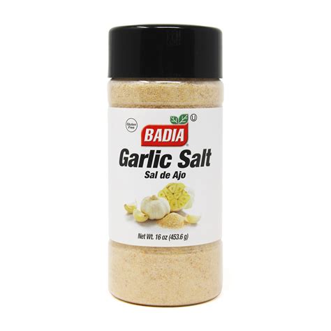 Garlic Salt - 16 oz - Badia Spices