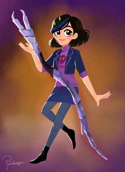 Trollhunters: Claire Nuñez and her Shadow Staff | Animation movie