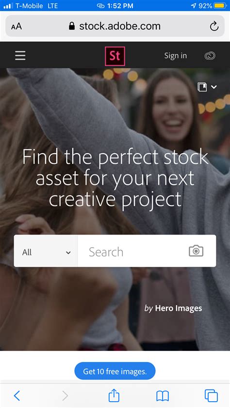 Adobe Stock Free Trial - How to Sign Up for Free Photos - Take a Look