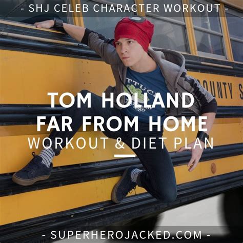 Tom Holland Workout Routine and Diet Plan | Tom holland, Workout ...