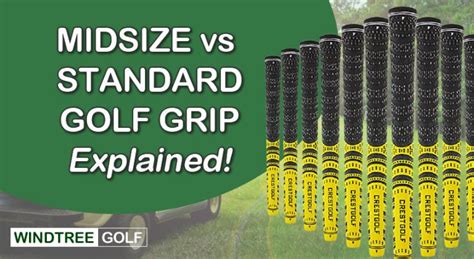 Midsize vs Standard Golf Grip? Ultimate Size Guide!